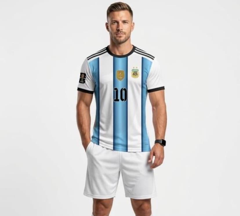 Argentina Messi 10 jersy