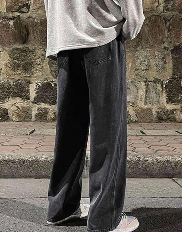Baggy jeans black